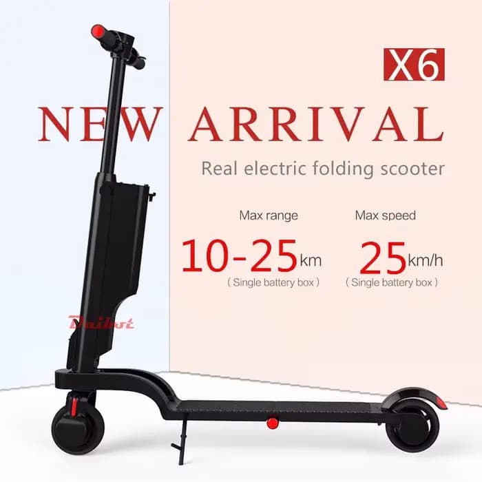 Trottinette Électrique X6 à Deux Roues pour Adulte