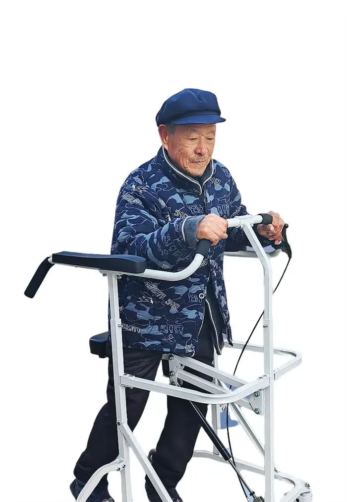 Dispositif de rééducation d'entraînement de marche d'assistant de fauteuil roulant