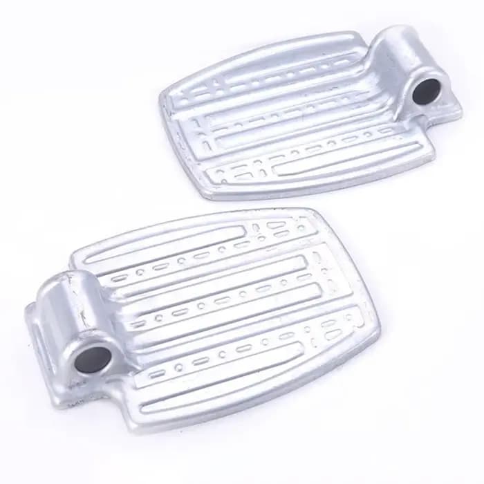 1 paire de repose-pieds antidérapant pour fauteuil roulant