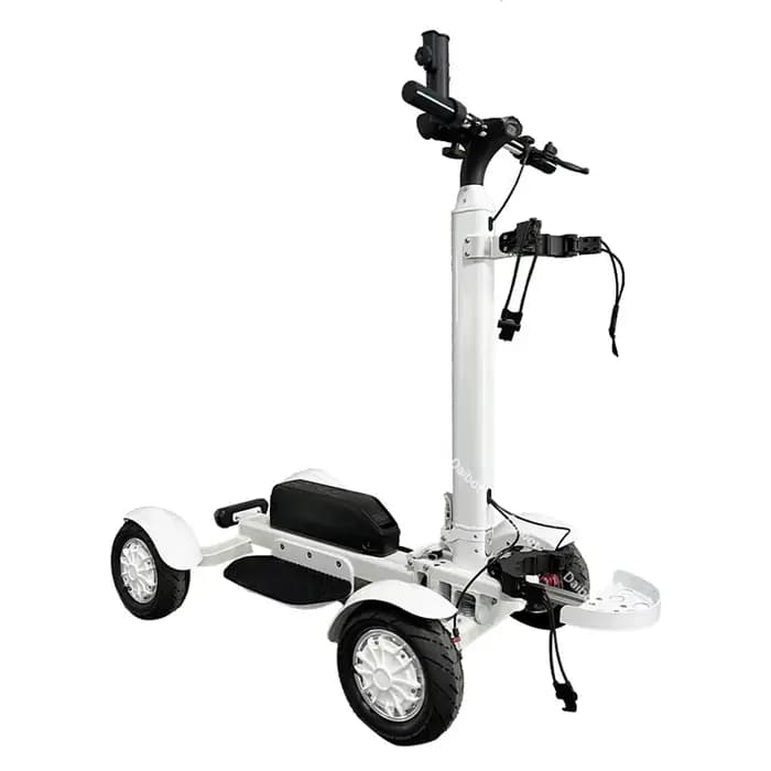 Trottinette électrique puissante et solide amovible avec chariot de Golf 4 roues Scooters électriques Scooter de mobilité de voyage tout Terrain