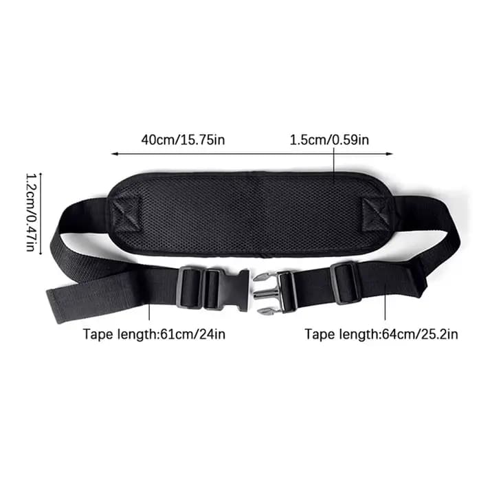 Ceinture de siège réglable pour fauteuil roulant