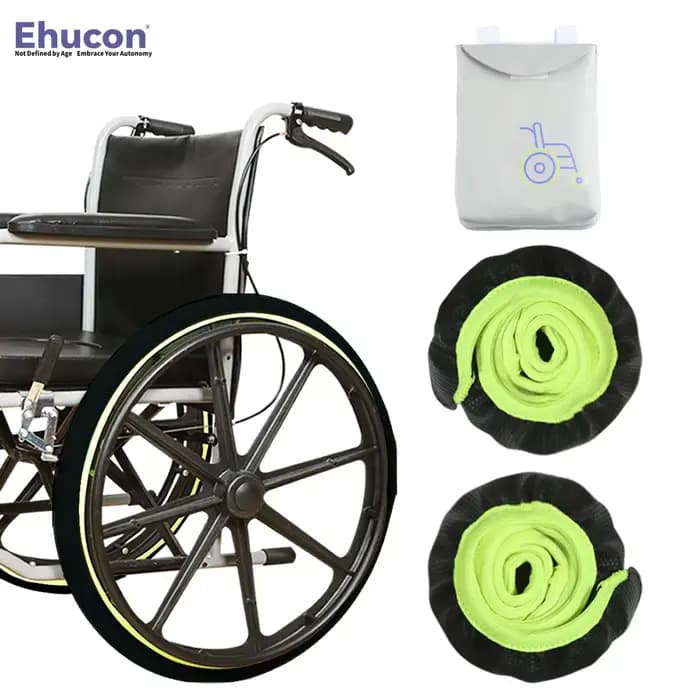 Ehucon Pantoufles pour fauteuil roulant résistantes à l'usure Accessoires