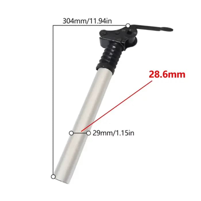 Selle réglable pour scooter électrique