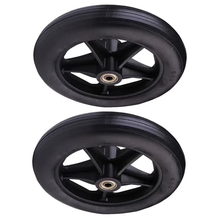 Roue avant pour fauteuil roulant robuste