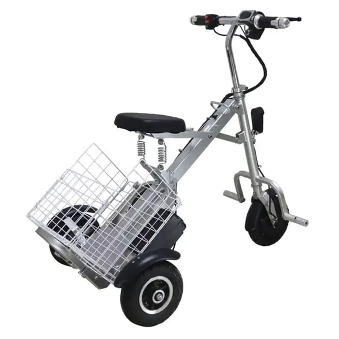 Mini Tricycle Électrique Pliant pour Personnes Âgées