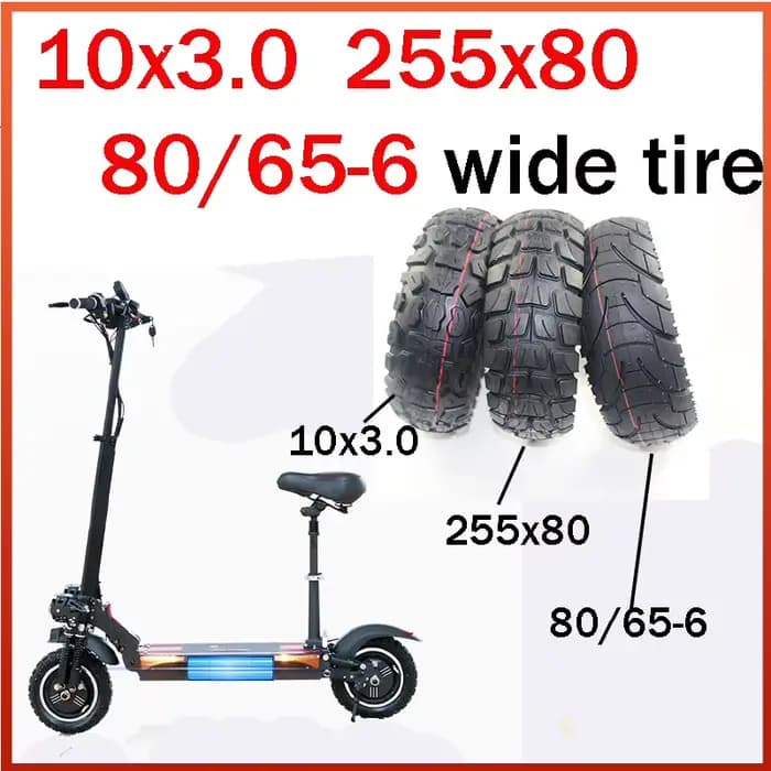 Pneu intérieur et extérieur pour scooter électrique