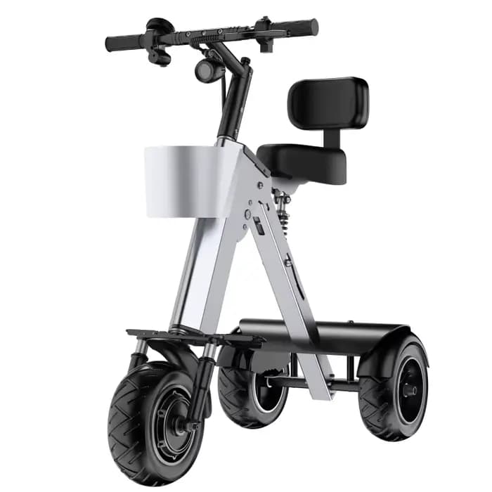 Mini Scooter électrique pliant avec siège pour adultes et femmes