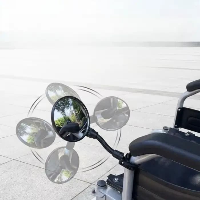 Rétroviseur spécial pour fauteuil roulant pour personnes âgées