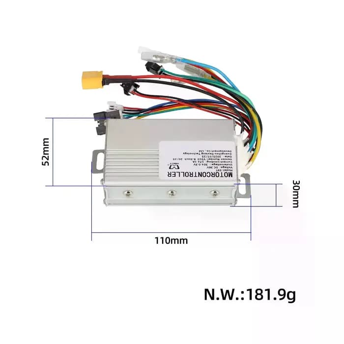 Tableau de bord pour Scooter électrique 36V 17a
