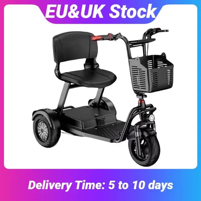Scooter électrique pliant à 3 roues pour adultes
