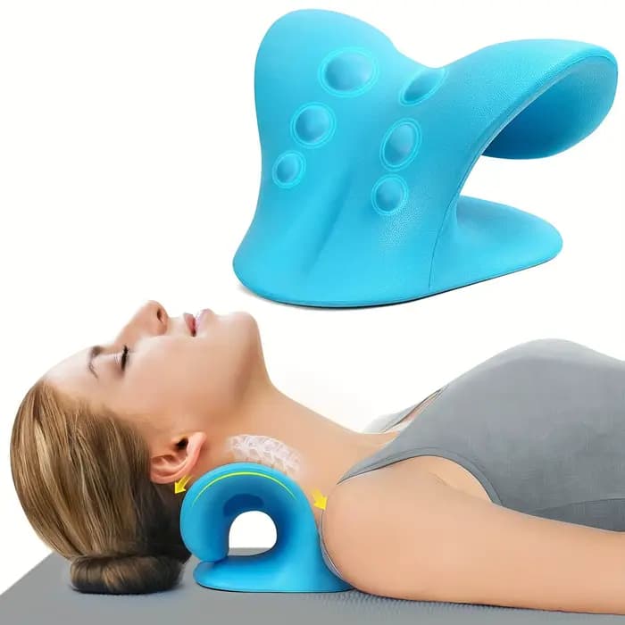 Dispositif de traction cervicale chiropratique avancé pour la relaxation du cou et des épaules