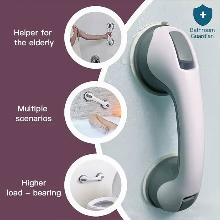 Barre d'appui de douche robuste