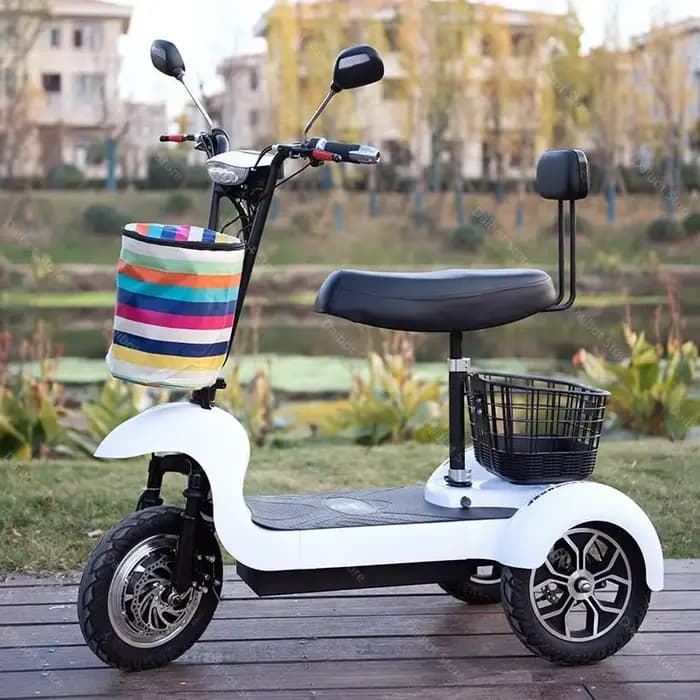 Mini Tricycle Électrique à 3 Roues pour Adulte