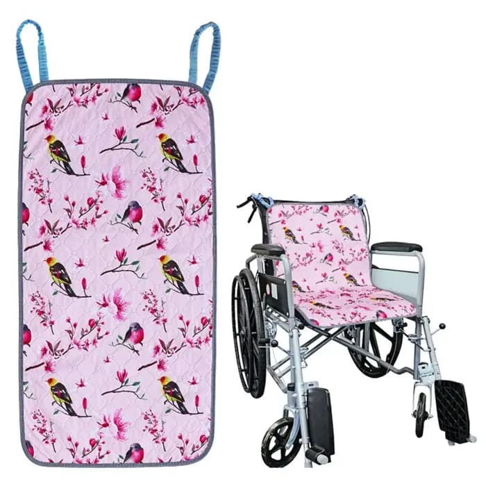 Coussin de siège absorbant l'eau pour fauteuil roulant
