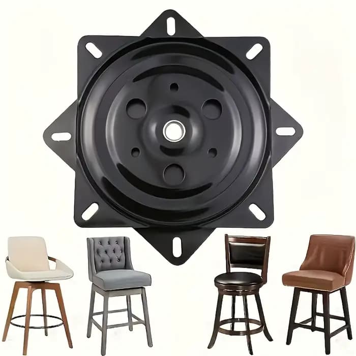 Base pivotante pour chaise robuste 6"/4"