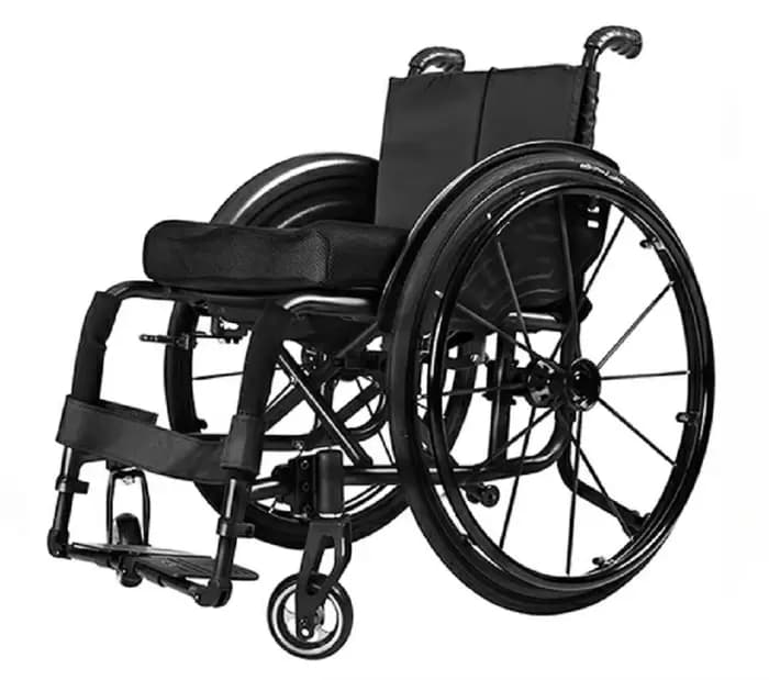 (Une paire) roues avant de 4 pouces, accessoires pour fauteuil roulant de Sport manuel handicapé