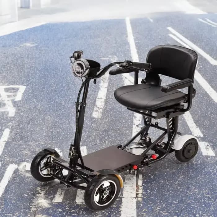 Scooter de mobilité de voyage pliable à 4 roues pour personnes âgées handicapées 500w 36v tout Terrain