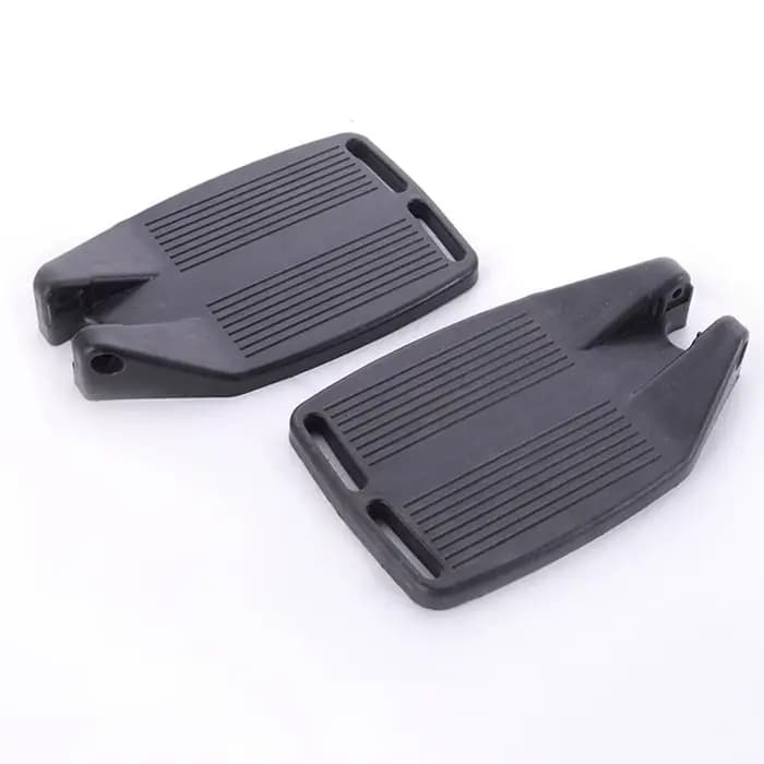 1 paire de repose-pieds antidérapant pour fauteuil roulant
