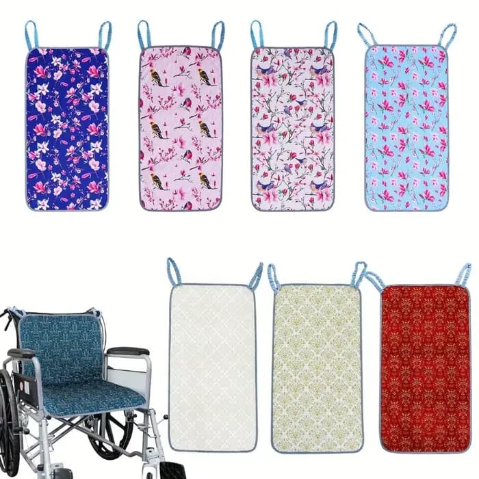 Coussin de siège absorbant l'eau pour fauteuil roulant