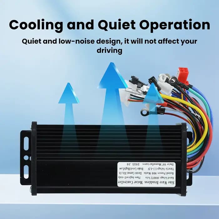 Contrôleur de moteur sans balais à onde sinusoïdale 800W 48-72V