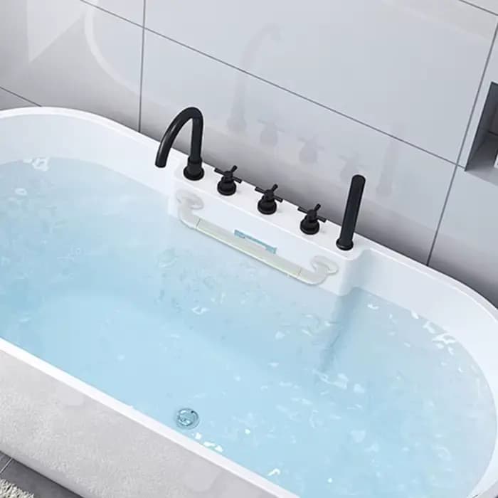 Sécurité des salles bain imperméable avec structure renforcée poignée ergonomique Senior Safety Shower Scel