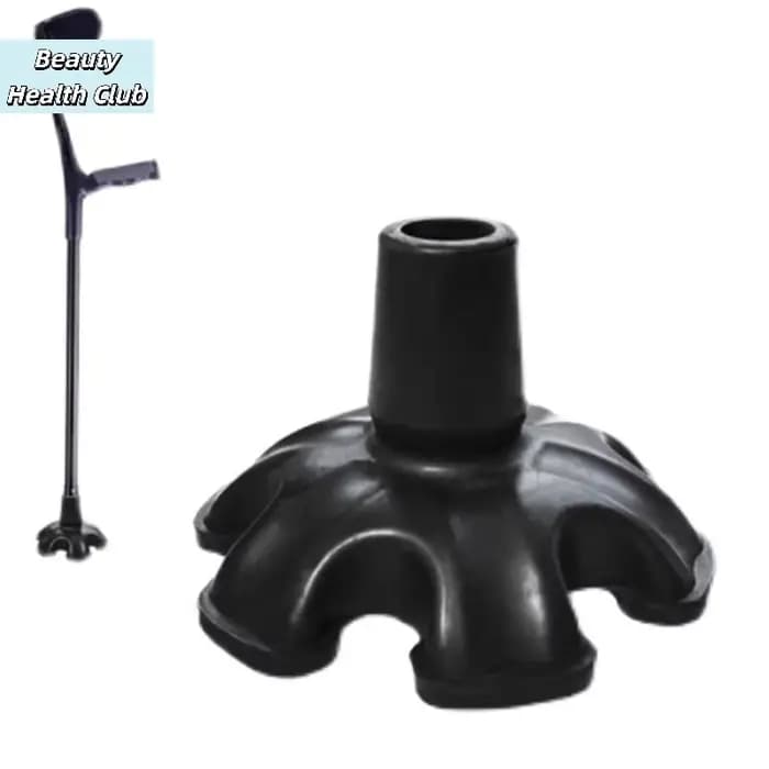 Embouts de protection en caoutchouc antidérapants pour cannes de marche autoportantes de 19/22 mm