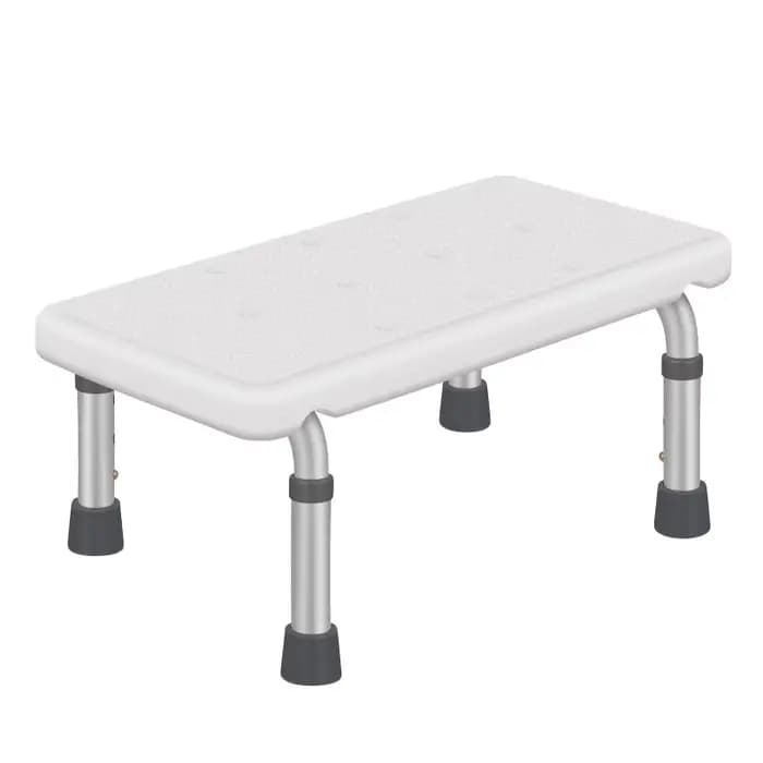 Chaise de bain en aluminium réglable en hauteur