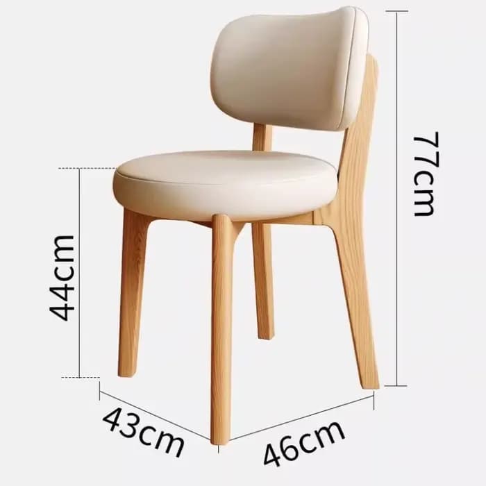 Chaises de salle à manger tendance rembourrées, chaises de bureau de luxe en bois vintage, meubles uniques pour la maison