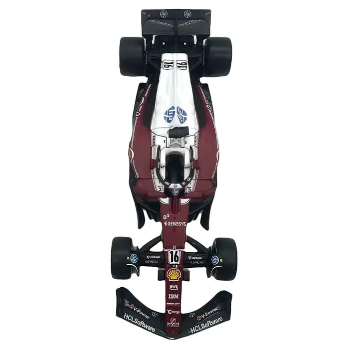 Bburago 1:43 Ferrari Sf25 Sf 25 # 16 # Modèle de voiture de course F1 en alliage moulé sous pression 44 Monza Leclerc Hamilton, jouet de collection, ornement, cadeau
