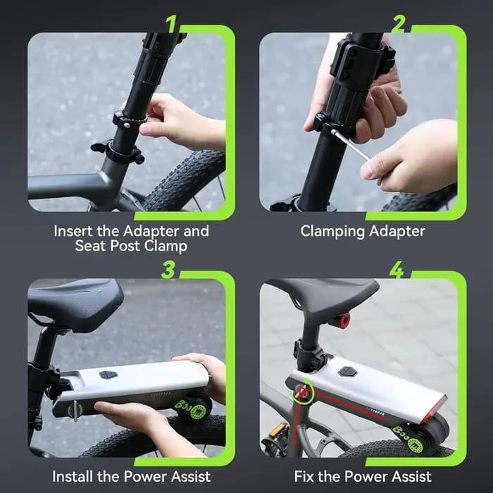 Booster électrique portable pour vélo