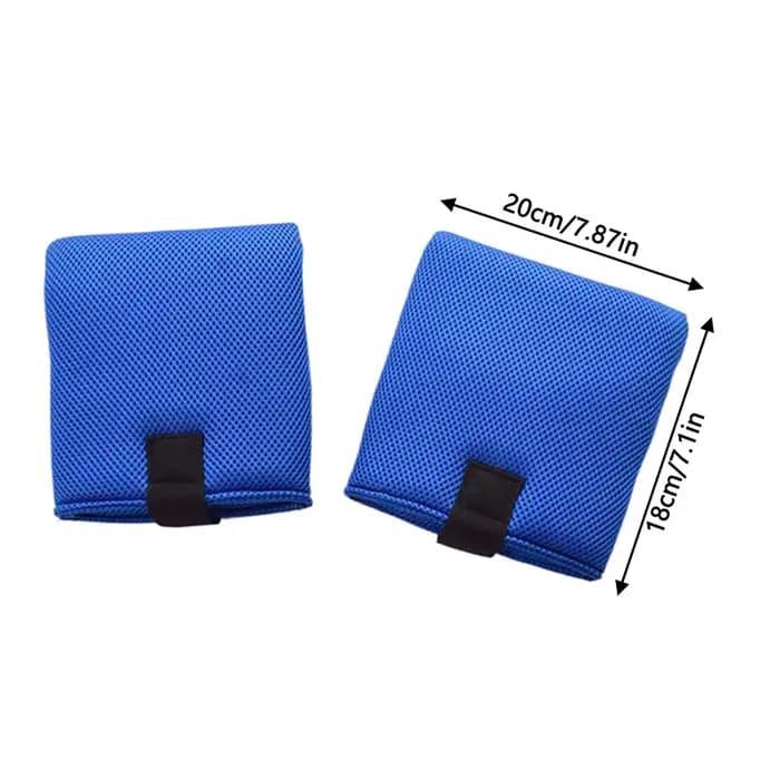 Coussinets de protection pour repose-pieds de fauteuil roulant