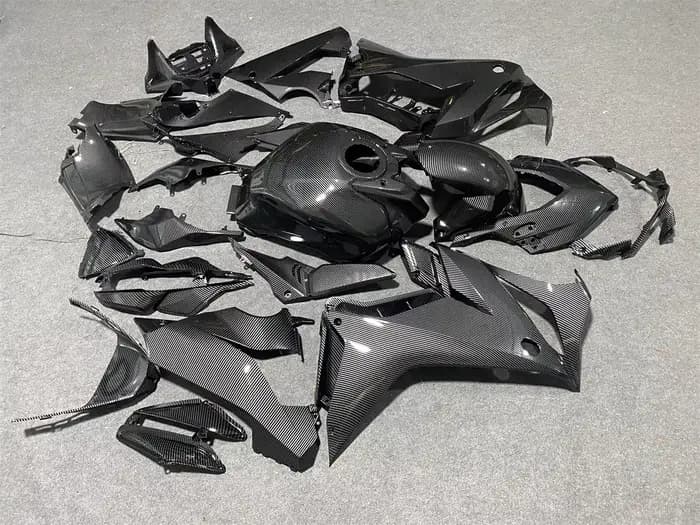 Kit de carénage de moto pour CBR650R, peinture en fibre de carbone forgée, convient pour CBR650, 2019, 2020, 2021, 2022, 2023, 19, 20, 21, 22 ans
