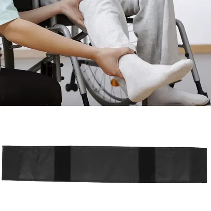Sangles de jambe réglables pour fauteuil roulant