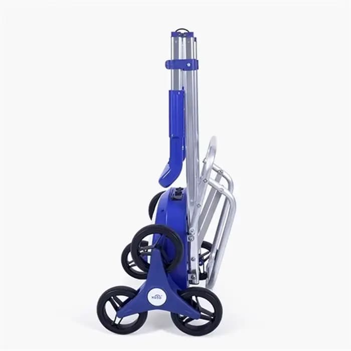 Chariot électrique portable pour monter les escaliers avec grande capacité