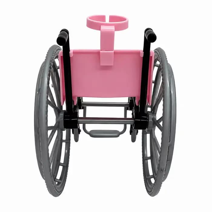 Fauteuil roulant miniature à l'échelle 1/6