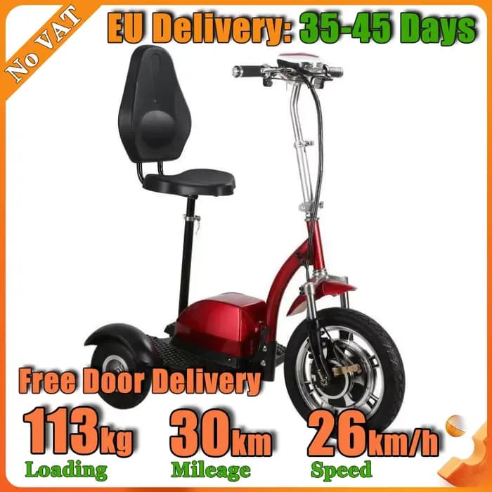 Scooter électrique à 3 roues
