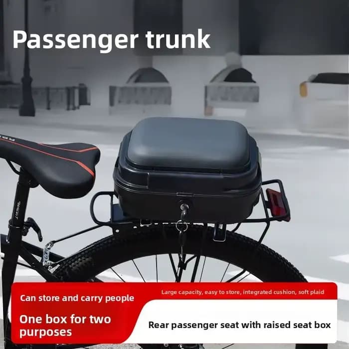 Boîte de rangement pour coffre arrière de Scooter électrique