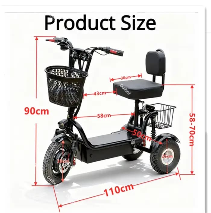 Mini Scooter électrique pliable pour adultes