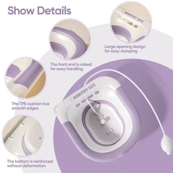 Toilettes pliantes, bain de siège pour femmes enceintes