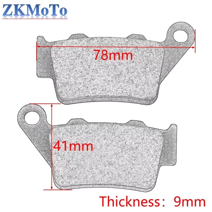 Plaquettes de frein arrière de moto, pour BMW F650 F650CS G650X F650GS F650ST F700GS F750GS F800GS F850GS 1997-2018 2019 2020 2021
