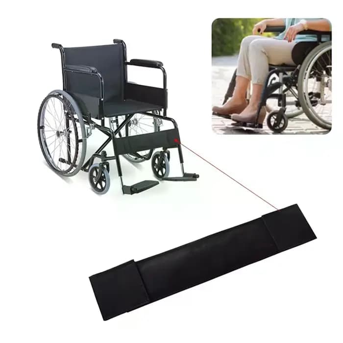 Sangle de sécurité réglable pour fauteuil roulant