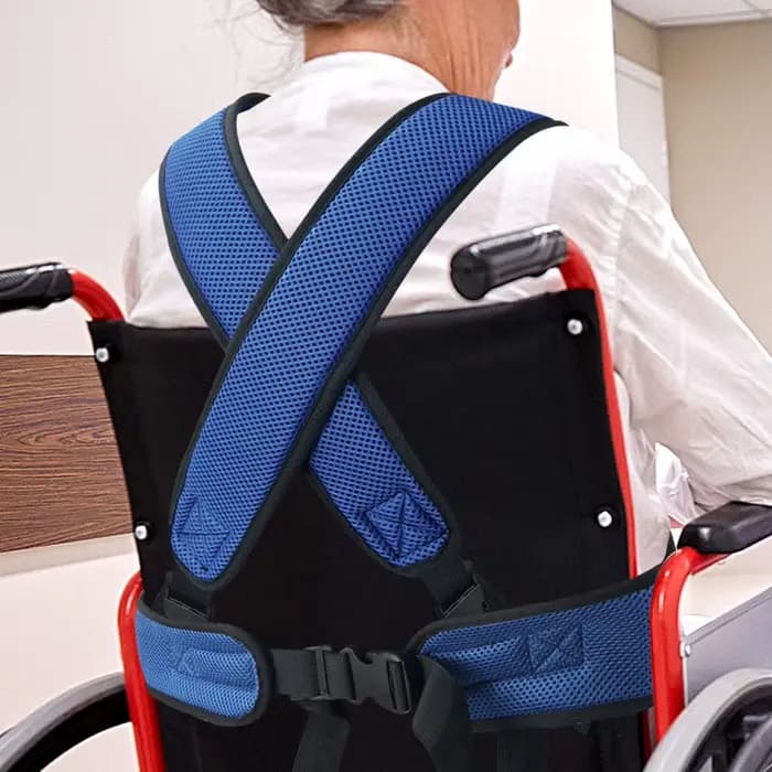 Ceinture de sécurité pour fauteuil roulant 360 ° Gilet de retenue respirant pour Patients
