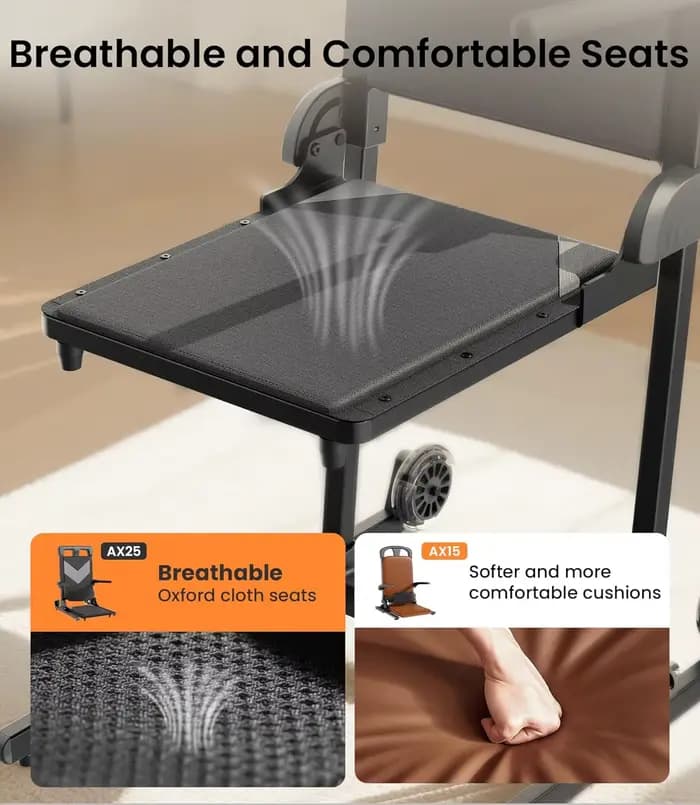 Chaise élévatrice électrique portable pliable pour personnes âgées