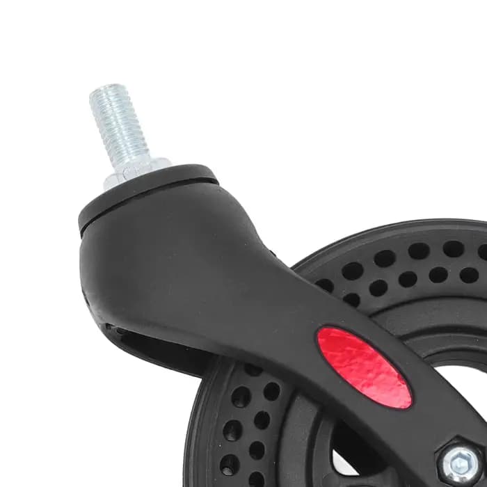 Roue de fauteuil roulant de remplacement en caoutchouc PVC