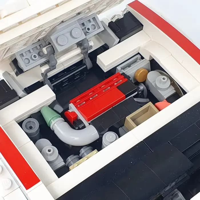 MOC-141377 Rallye Monte Carlo Lancia Supercar 1309PCS Modèle de blocs de construction Jouet créatif d'intelligence Cadeau d'anniversaire