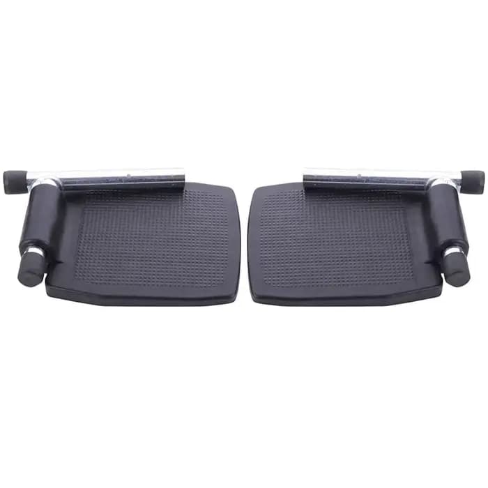 1 paire de repose-pieds antidérapant pour fauteuil roulant