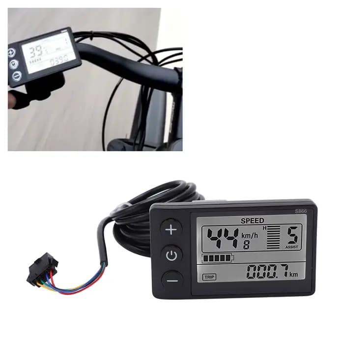 Compteur d'affichage LCD pour scooter électrique