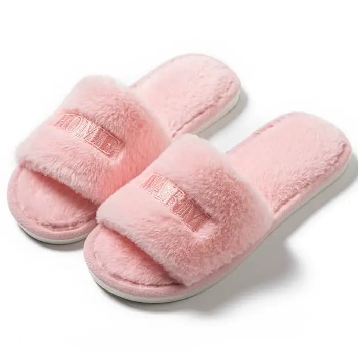 Pantoufles moelleuses confortables