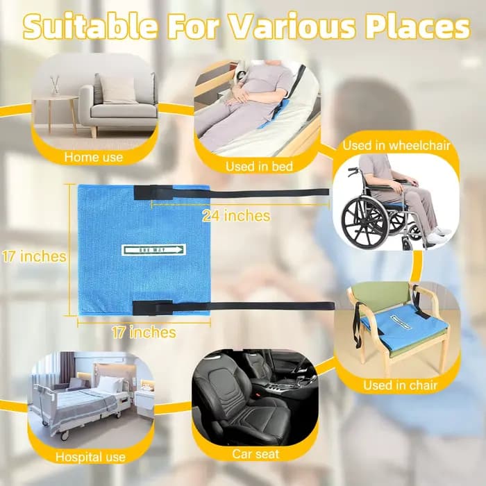Ehucon – coussin de siège antidérapant pour fauteuil roulant