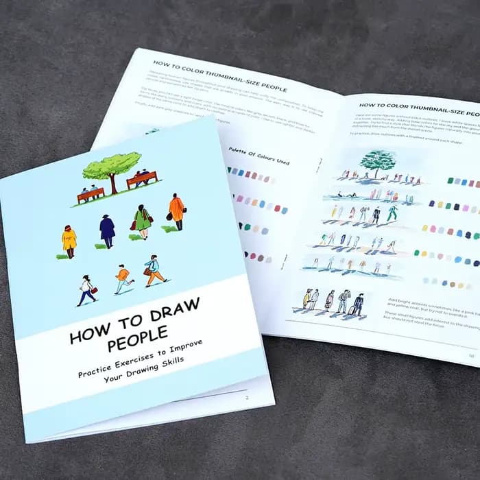 Livre de pratique de dessin de figures humaines, du débutant à l'intermédiaire, avec exercices de dessin et feuilles de travail